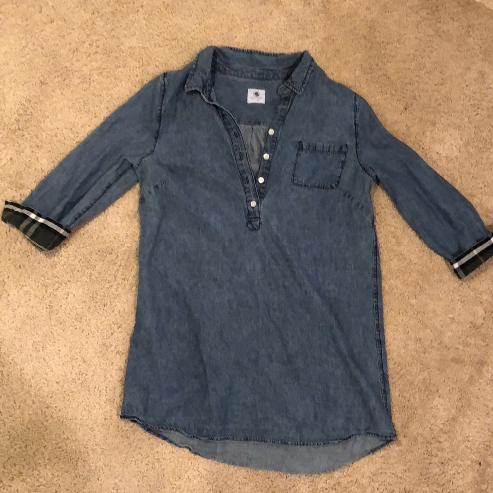 Southern Proper denim shirt dress! Size Large